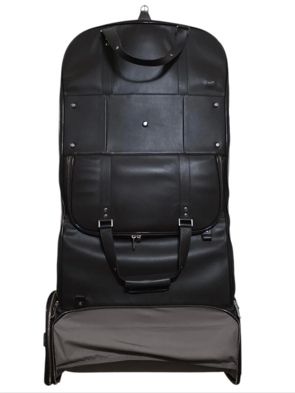 Vocier F35 Leather Travel Bag in Brown OS